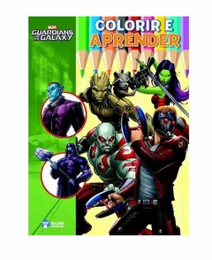 Colorir e Aprender Marvel Guardiões da Galáxia Bicho Esperto