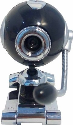 Web Cam Pc Camera 1600k Pixels Com Microfone - Mundo Variedades