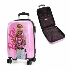 Mala Infantil Bordo Barbie Girls 360 ABS Luxcel Original na internet