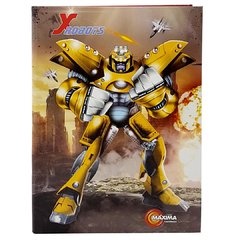 Caderno Brochurão X Robots Transformers 96 Folhas Máxima
