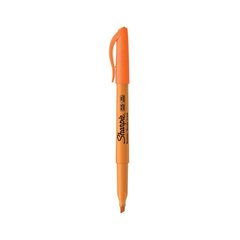 Caixa Com 12 Marca Textos Sharpie Cores Laranja