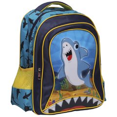 Mochila Grande Shark Tubarão Costas Yepp Meninos E Meninas