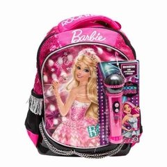 Mochila Barbie A Princesa e A Pop Star G Dourada - Compre Agora