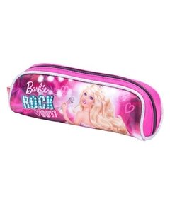Estojo Barbie Rock N' Royals Rosa 1 Compartimento Sestini - comprar online