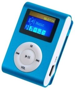 Mp3 Player Mini Shuffler, Rádio Fm, Tela Lcd Entrada Micro - loja online