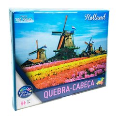 Quebra-Cabeça Holland 300 Peças Puzzle Holanda Pais & Filhos