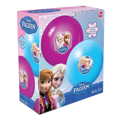 Bola de Vinil Frozen - Roxa - Loja Online Lider Brinquedos