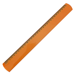 Régua 30cm Goller Cores PVC Escolar Dura Resistente - comprar online