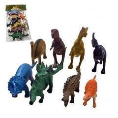 Kit 12 Dinossauros Em Miniatura De Borracha Animal Jurássico - comprar online