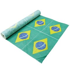 Rolo De TNT 100 Metros 40gr/m² 1,40m Bandeira Do Brasil - loja online