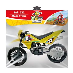 Moto De Trilha 27 Cm De Brinquedo Infantil Meninos BS Toys