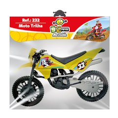 Moto Cross De Trilha Brinquedo Infantil Na Caixa Bs Toys