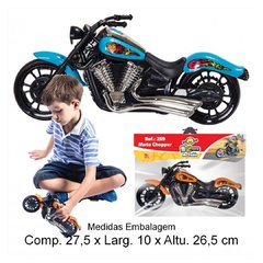 Brinquedo Infantil Moto De Trilha Na Caixa Vermelha Bs Toys