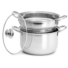 Panela Espagueteira Escorredor Aço Inox 5 Litros Wincy 21cm