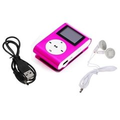 Mp3 Player Mini Shuffler, Rádio Fm, Tela Lcd Entrada Micro na internet