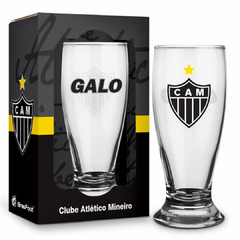 Copo Munich Atlético Mineiro Galo 200ml Vidro Cerveja