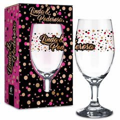 Taça Windsor Linda E Poderosa 330ml Presente Para Amigas