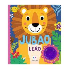 Livro Sonoro Infantil Jubão Leão Som Brinquedo Aprendizado