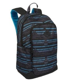 Mochila Listras Azul E Preta Magic Original Sestini Unissex