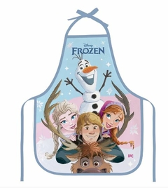 Avental Infantil Escolar Frozen Elsa Anna Olaf DAC PVC
