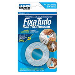 Fixa Tudo Fita Espuma Tek Bond 25mm Externo E Interno Ultra