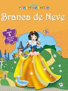 Livro Quebra-cabeças Branca De Neve E Os Sete Anões Infantil