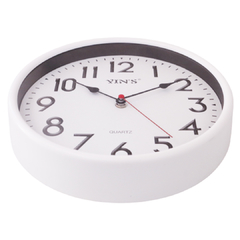 Relógio de Parede Grande 25,9cm Yin's Redondo Silencioso