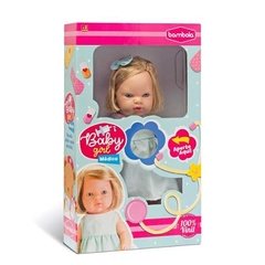 Boneca Baby Girl Médica Fala Bambola 33 Cm Bebê Que Fala