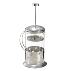 Cafeteira Prensa Francesa Vidro 350ml Wincy Aço Inox