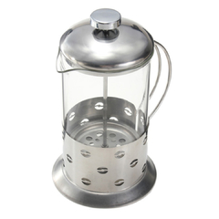 Cafeteira Prensa Francesa Vidro 350ml Wincy Aço Inox