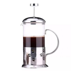 Cafeteira Prensa Francesa Vidro 350ml Wincy Aço Inox