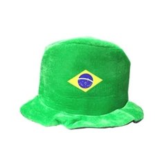 Chapeu Cartola Torcedor Brasil Verde Copa Do Mundo 2018