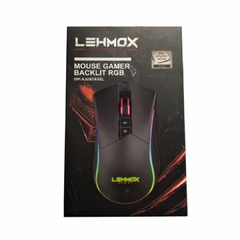 Mouse Gamer Macros Customizáveis Led Rgb 6400 Dpi Lehmox