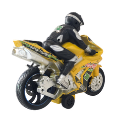 Moto Fricção Super Racing Com Som E Luz 24cm Meninos