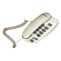 Telefone Fixo Com Fio Maxtel MT-606 Números Grandes Compacto