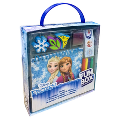 Caixa De Atividades Frozen Disney Fun Box Divertida DCL