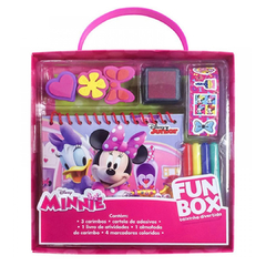 Caixa De Atividades Minnie Disney Fun Box Divertida DCL