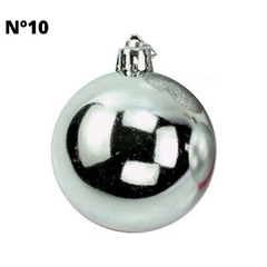 Bola de Natal Nº10 1 Unidade Lisa - comprar online
