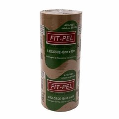 Fita Marrom Adesiva Para Empacotamento 45mmx45m Barata Fit-pel