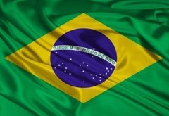 Kit 10 Bandeiras Do Brasil 90x60cm Poliéster Grande Copa