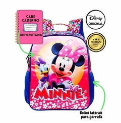 Mochila Costas Minnie Mouse Rosa Original Xeryus Escolar - comprar online