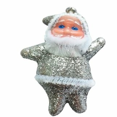 Enfeite Papai Noel Pendente Glitter 5Cm Master Christmas - loja online