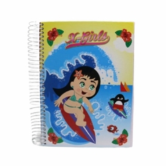 Kit 3 Cadernos Espiral X-Girls 300 Folhas 15 Matérias Máxima - comprar online