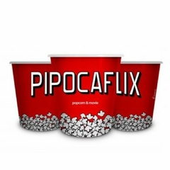 Balde Pipocaflix Cinema 2,5L Brasfoot Presente