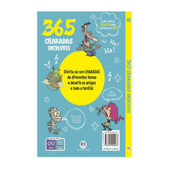 Livro 365 Charadas Incríveis Passatempo Infantil Juvenil - Mundo Variedades