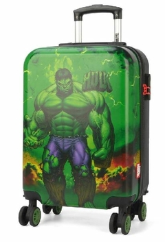 Mala Infantil Bordo Hulk Marvel 360 ABS Luxcel Original - loja online