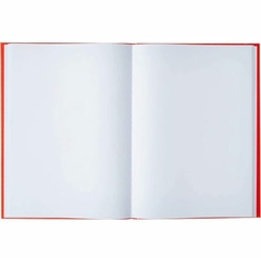 Kit 5 Cadernos Brochurão X-Write Vermelho SEM PAUTA 96 Folhas - comprar online