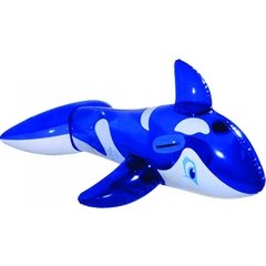Boia Baleia Inflável Sun Way Azul PVC Infantil 145x80cm - comprar online