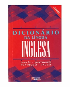 Dicionário Inglês Livro Escolar Rideel Atualizado