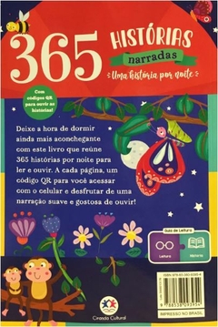 Livro 365 Histórias Narradas Uma História Por Noite Ciranda Cultural - comprar online
